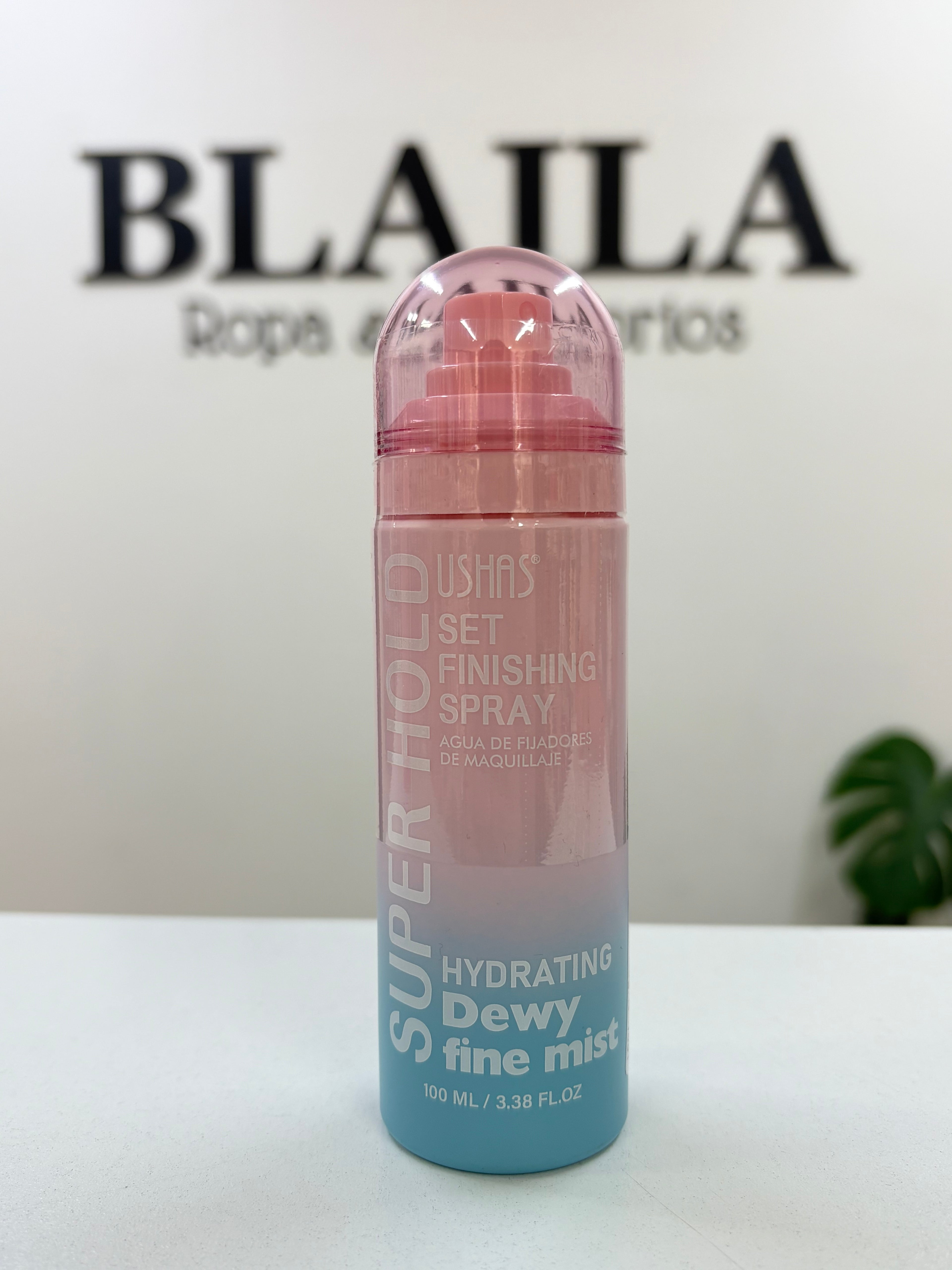 Fijador Ushas Super Hold – Hydrating Dewy Fine Mist