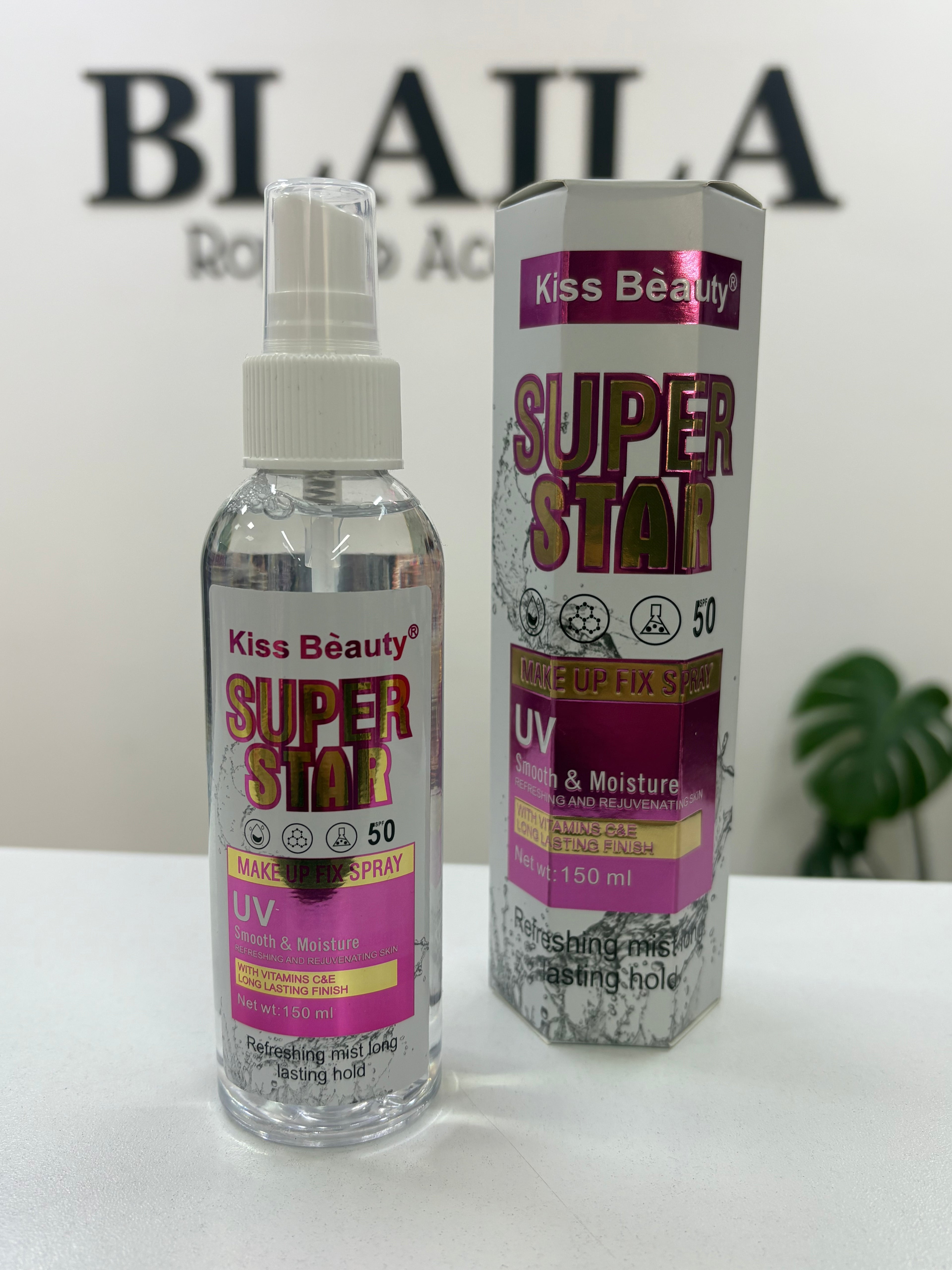 Fijador de Maquillaje - Kiss Beauty Súper Star